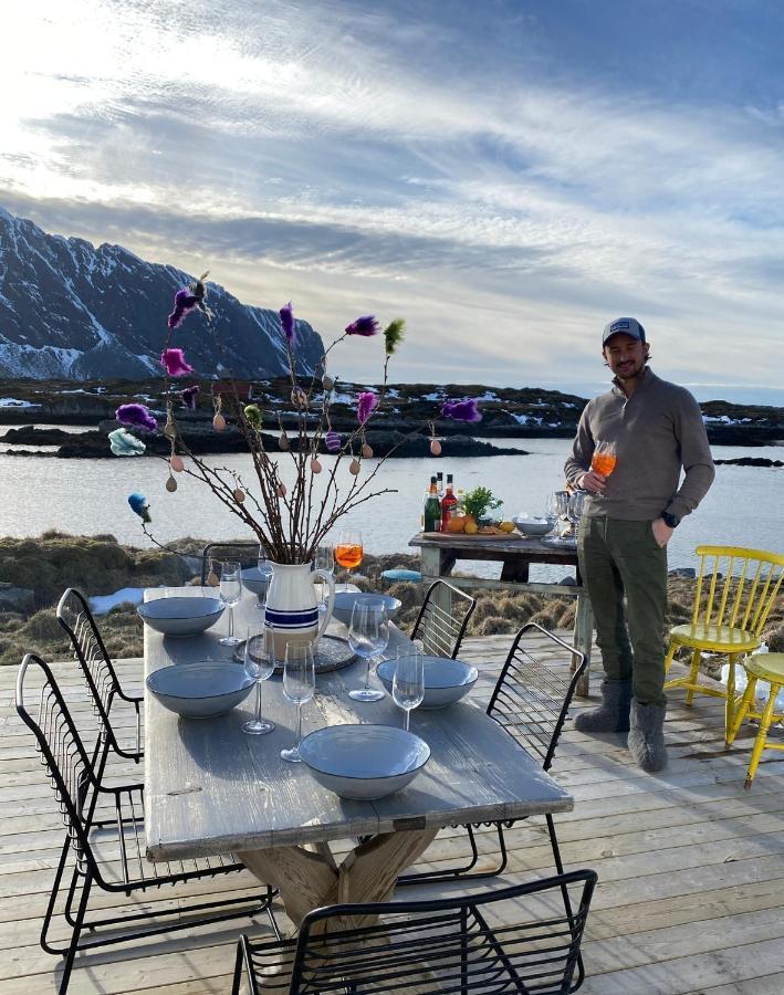 Villa Borgvag - A Unique Seafront Villa In The Heart Of Lofoten Bostad Exteriör bild
