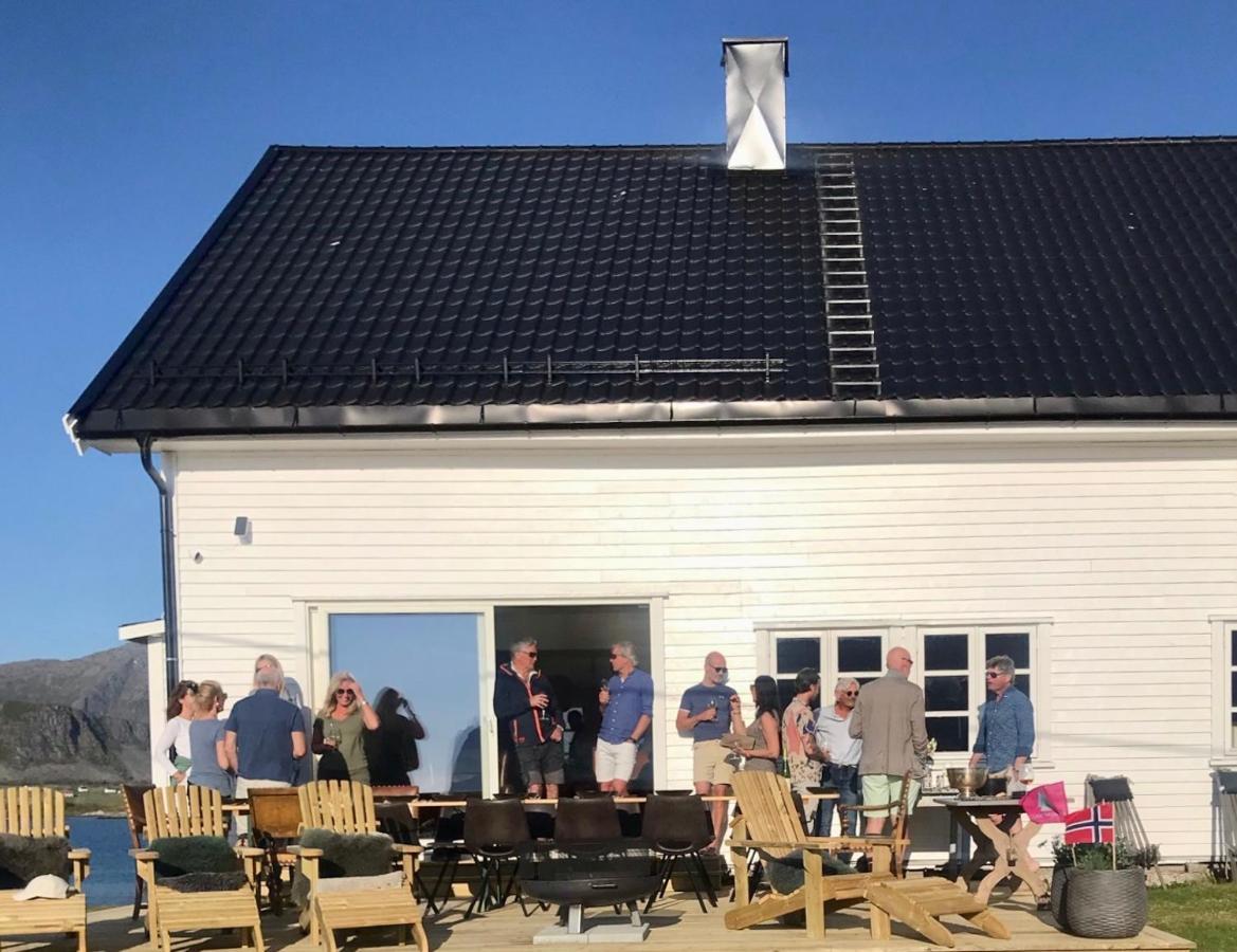 Villa Borgvag - A Unique Seafront Villa In The Heart Of Lofoten Bostad Exteriör bild