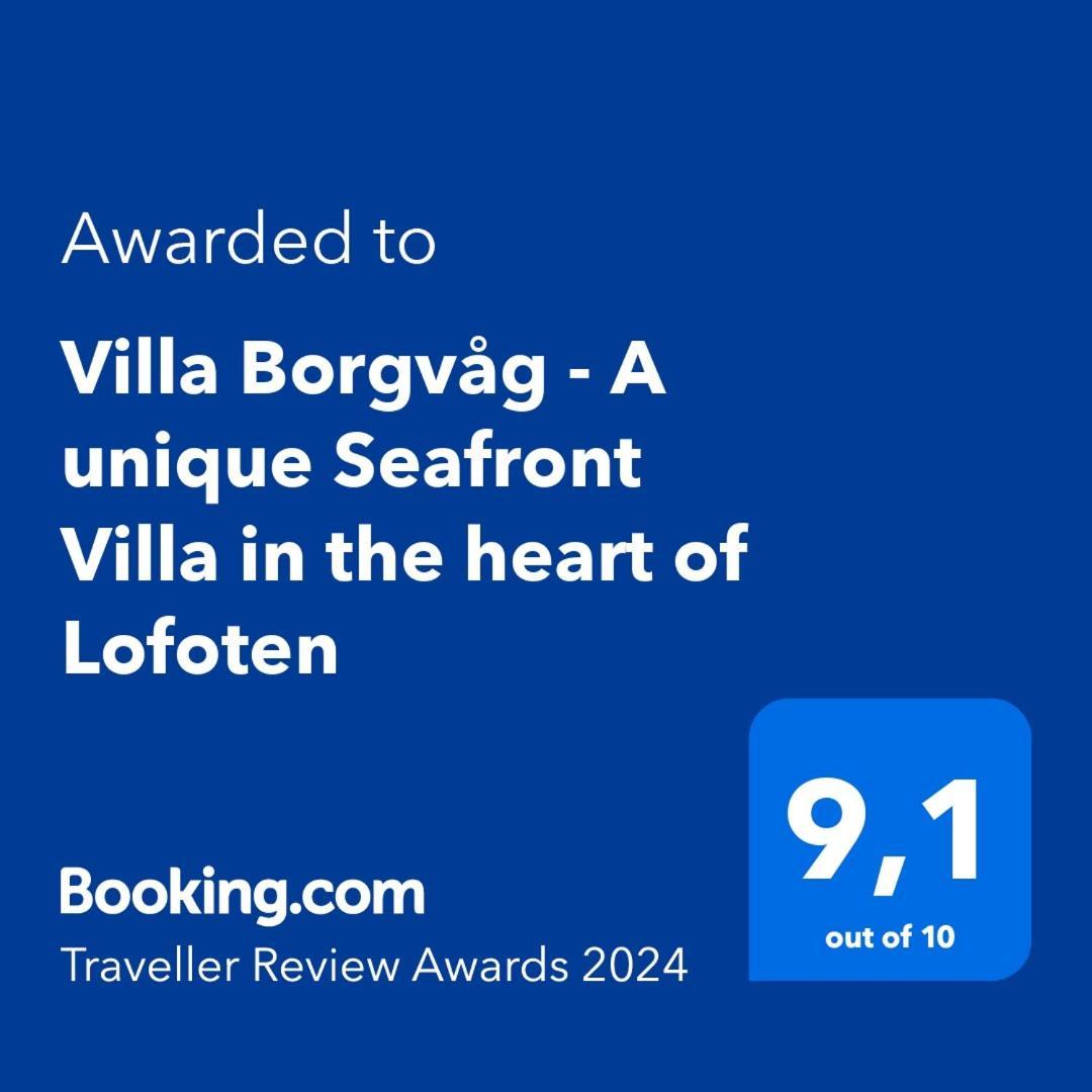 Villa Borgvag - A Unique Seafront Villa In The Heart Of Lofoten Bostad Exteriör bild